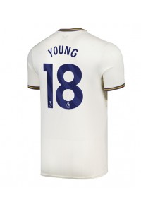 Everton Ashley Young #18 Fotballdrakt Tredje Klær 2024-25 Korte ermer